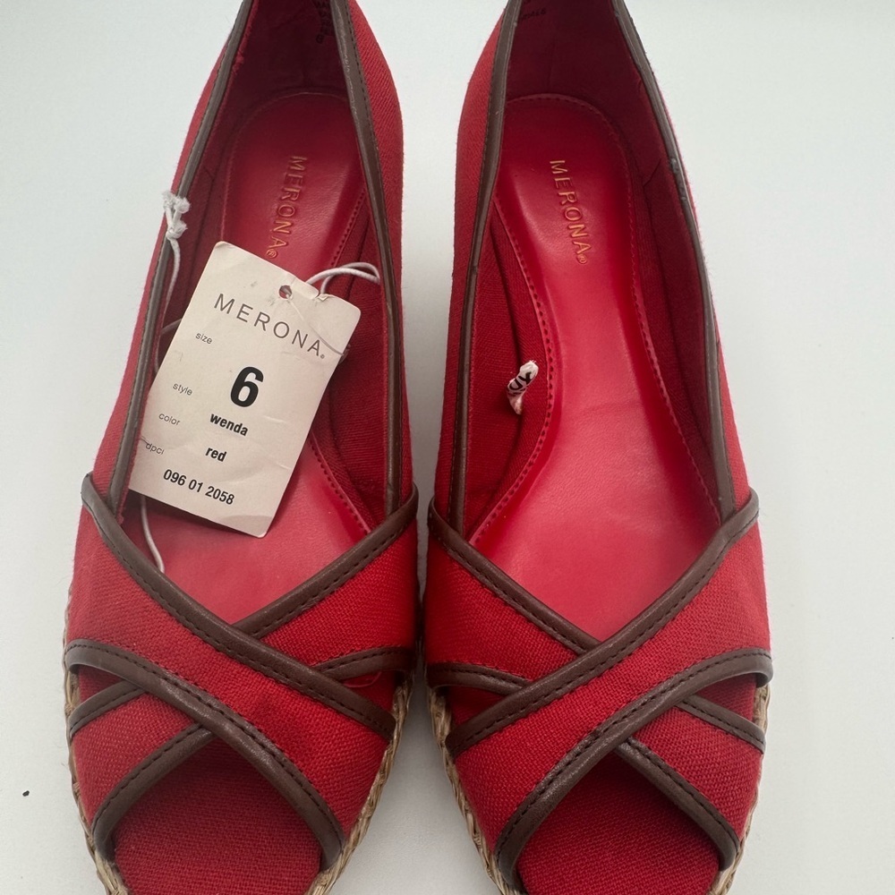 Merona Women's Red Espadrille Shoes